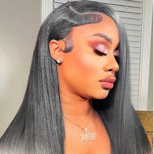 HD straight lace wig - Slayed by Meme